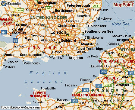 Map of Brighton area